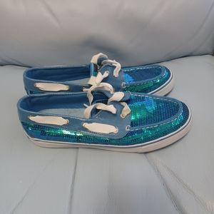 Sperry Sequin Slip On